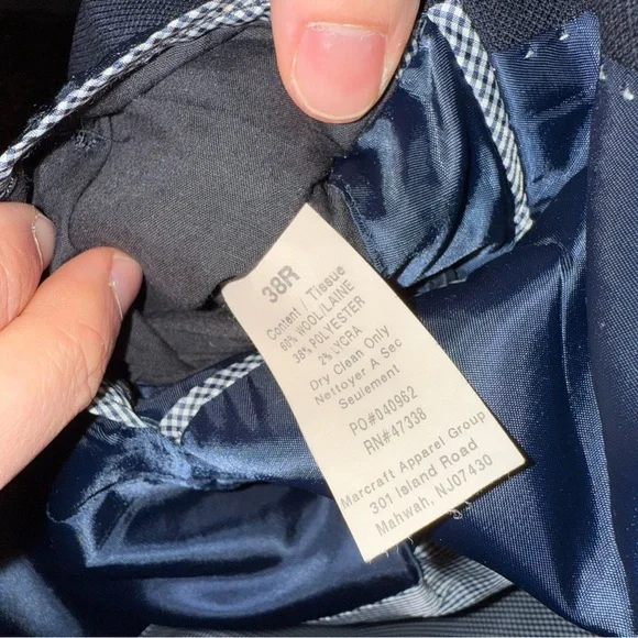 Tommy Hilfiger Navy Blazer - Picture 4 of 4